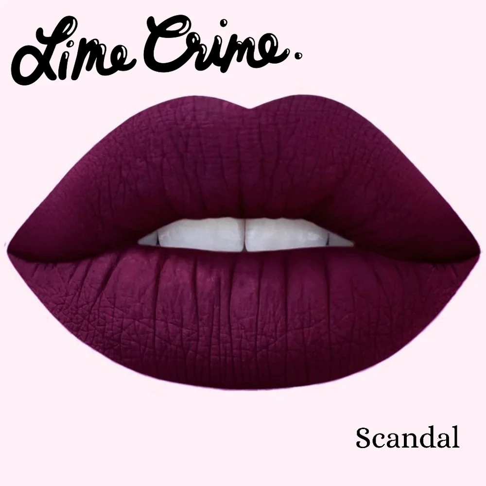 Lime Crime - Velvetines Liquid Matte Lipstick - Scandal